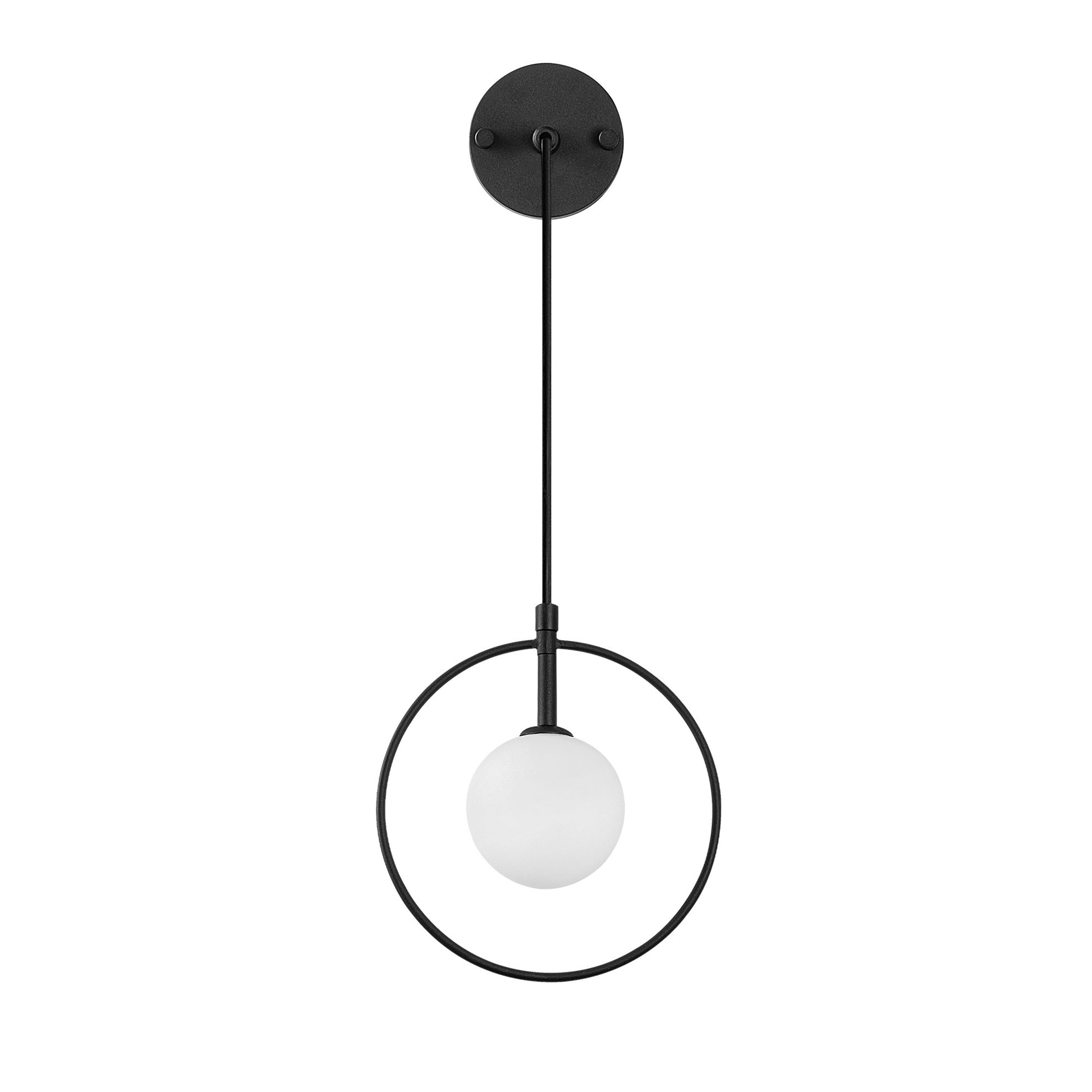 Aplique De Pared, Metal , Negro, 21x15x40, Casquillo G9 Max 10 W_0