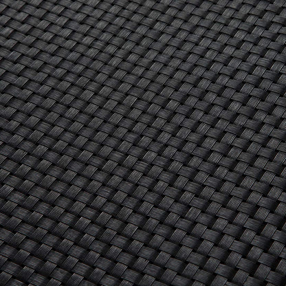 Malla De Balcón Rattan Luxe Black - Ocultación Máxima - 0,9x3 M - Multicolor_0