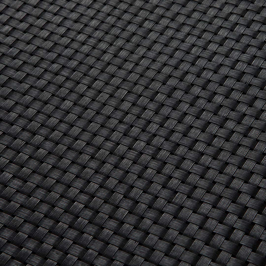 Malla De Balcón Rattan Luxe Black - Ocultación Máxima - 0,9x3 M - Multicolor_0