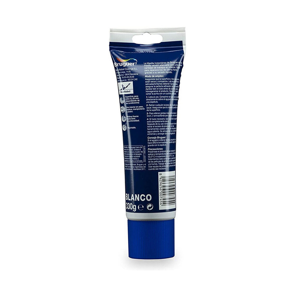 Masilla Bruguer 5196380 Instantánea Blanco 330 G / Vetonek_2