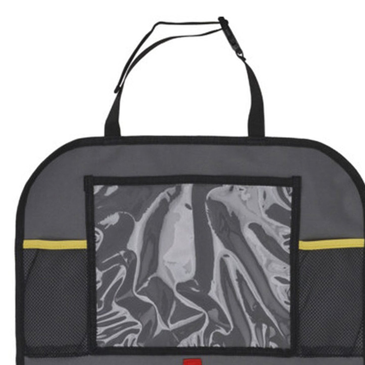 Well Home Bolsa De Almacenamiento Shell Para Respaldo De Silla De Coche Gris Y Amarillo_4