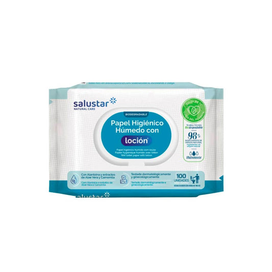Papel higiénico húmido Salustar 100 unidades