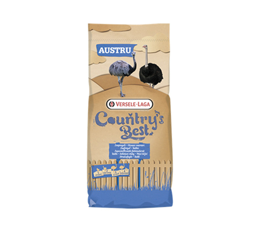 Austru 3 Pellet - Pienso Ideal Para Emús, Ñandues Y Avestruces - 20 Kg_0