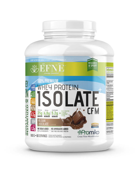 Isolate Cfm Promiko Glanbia 295® Chocolate Belga 900 Gr Efne_0