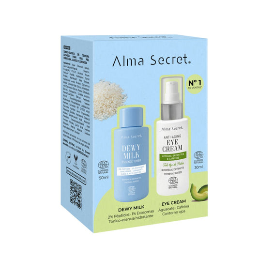 COFRE: CONTORNO OJOS AGUACATE 30 ML + MINI TÓNICO DEWY MILK 50 ML