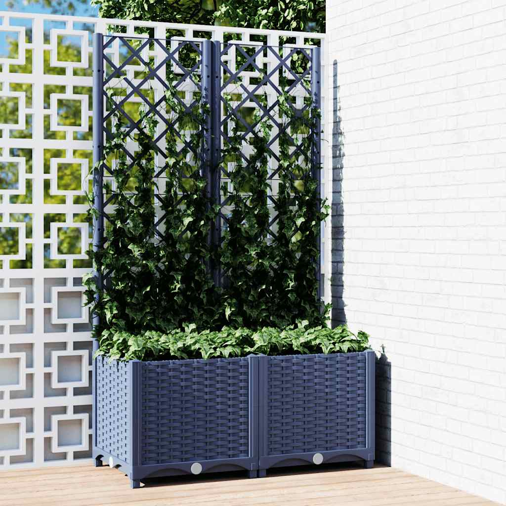 Jardín Gris Azulado 80 X 40 X 136 Cm_1