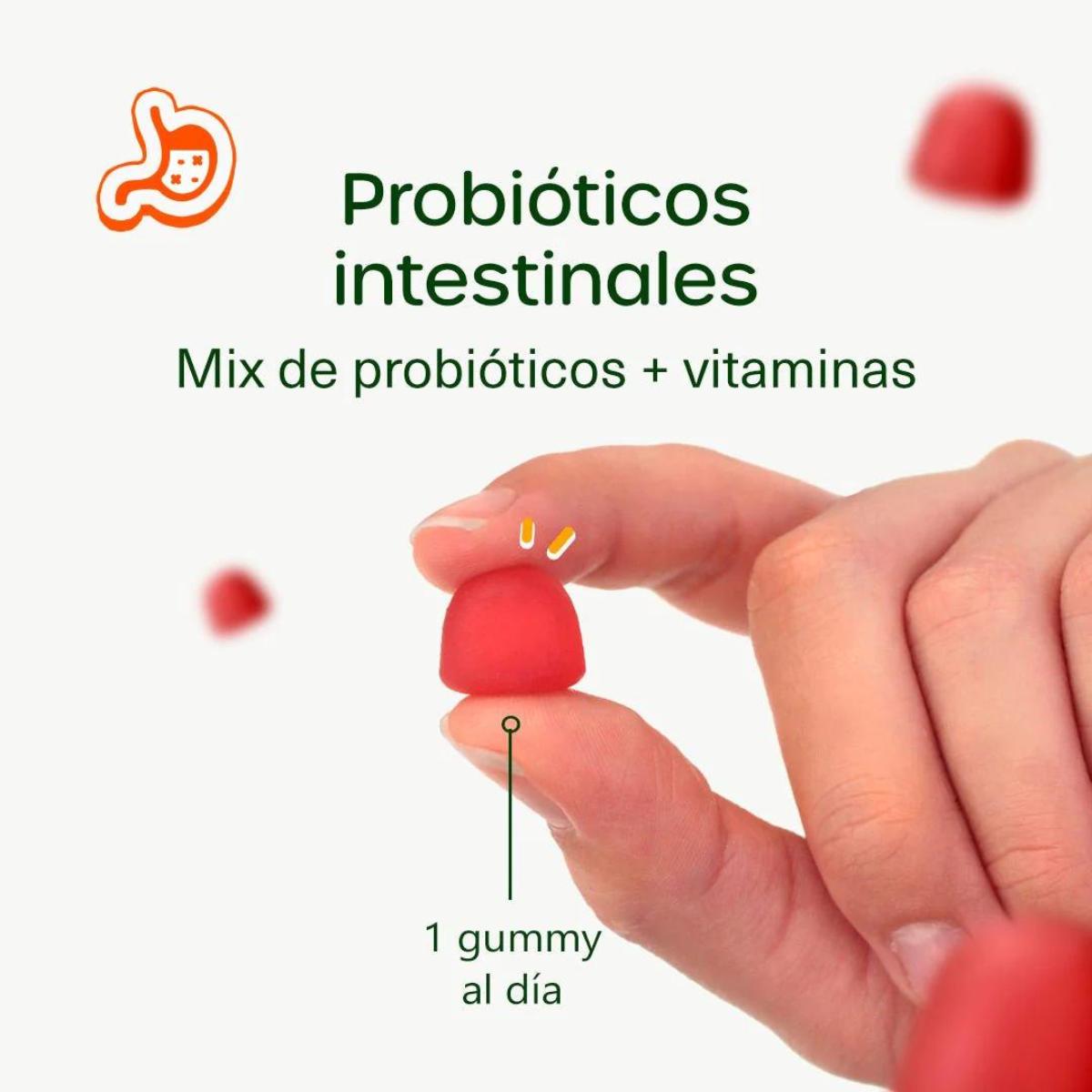 Aldous Bio Probióticos com Vitaminas para Crianças em Gomas, 120 Gomas
