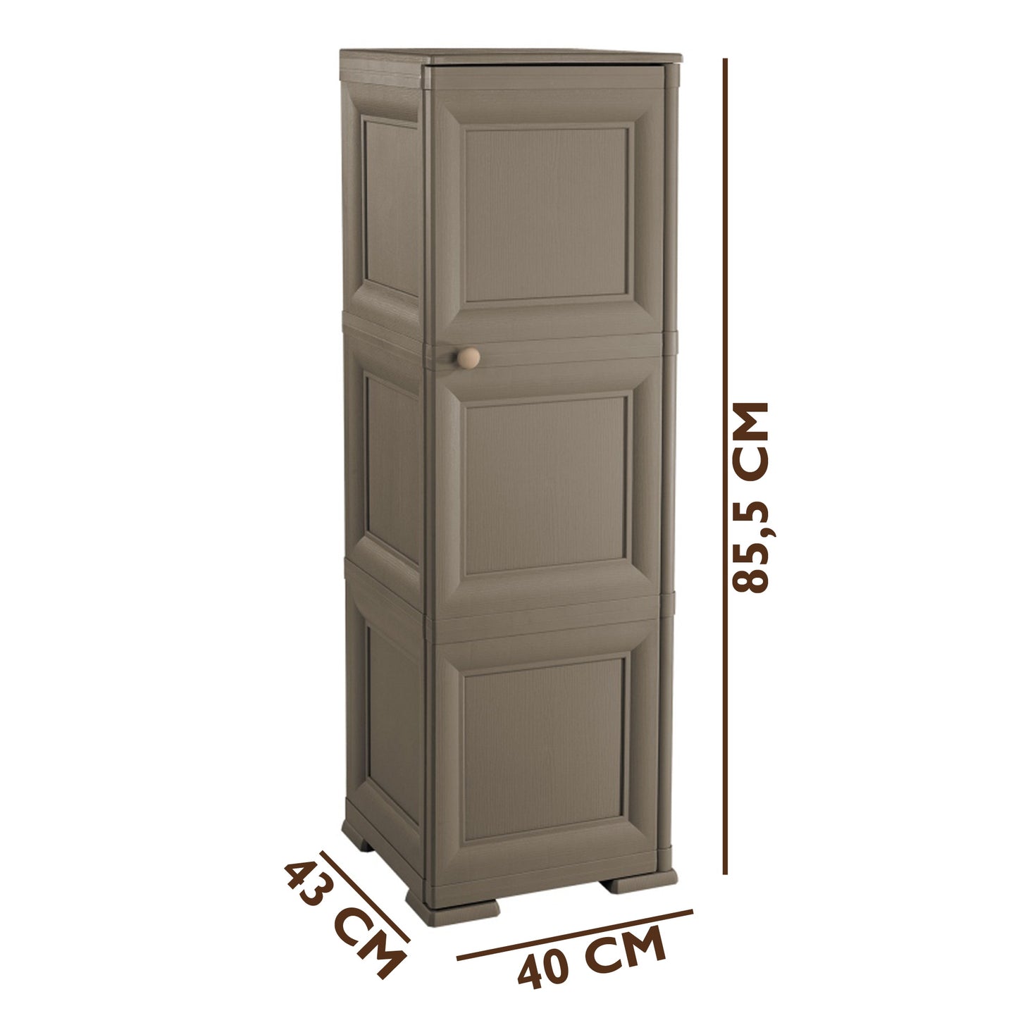 Mueble Omnimodus Portabotellas Para 27 Botellas Modelo Wengé