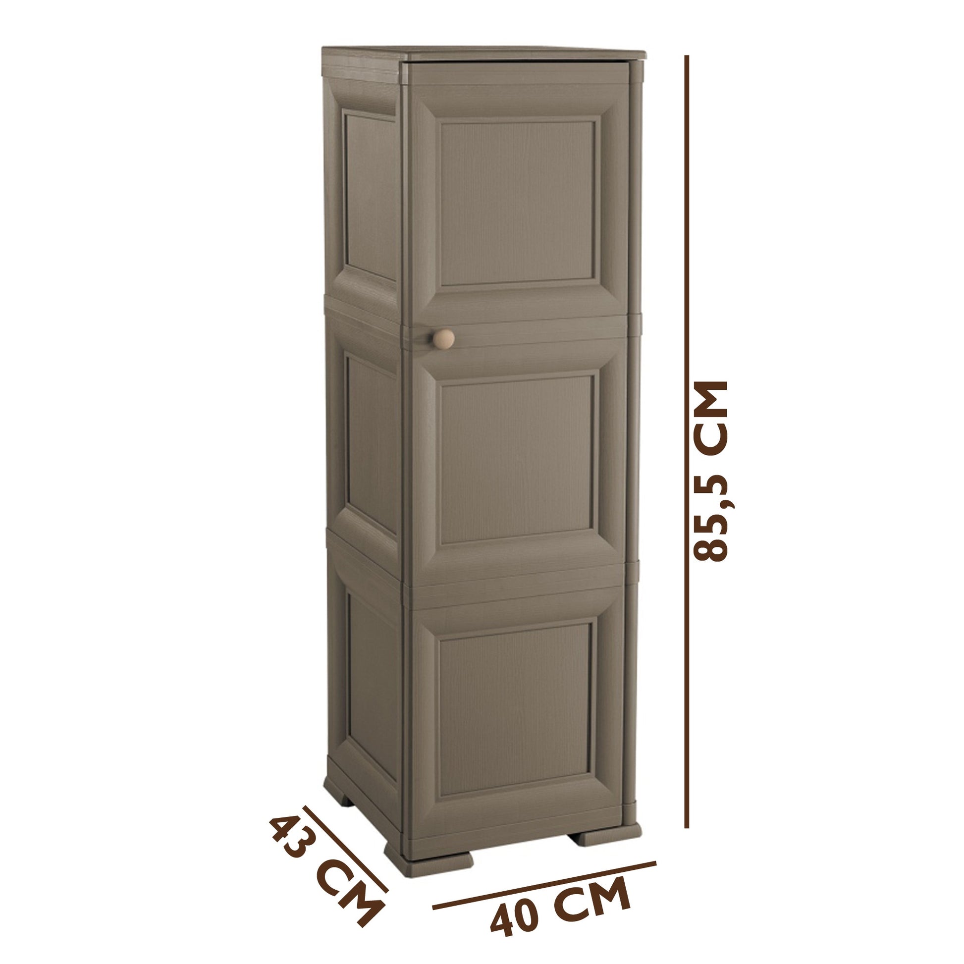 Mueble Omnimodus Portabotellas Para 27 Botellas Modelo Wengé