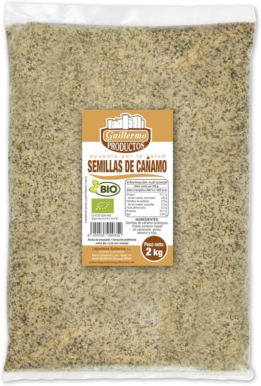Semillas De Cáñamo Bio - 2 Kg_0