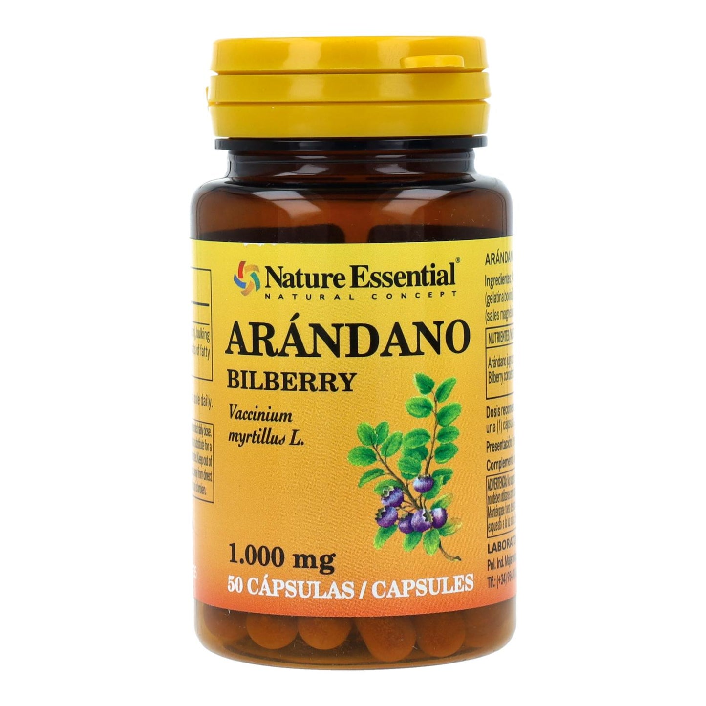 Cranberry 1000 mg Nature Essential, 50 cápsulas