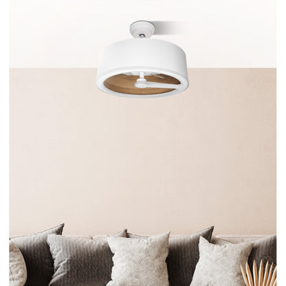 Ventilador Dc Tatiana 110w Blanco/mad.oscura 3 Aspas 62d 3000-4000-6000k 9350lm Remoto,memoria,temporizador_3