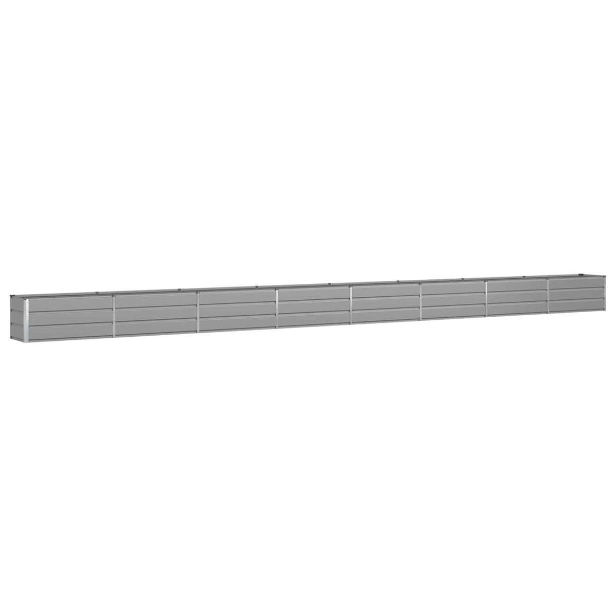 Jardinera Gris Claro 770 X 50 X 45 Cm Acero Galvanizado_0