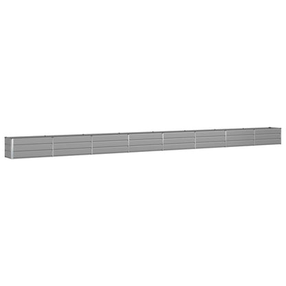 Jardinera Gris Claro 770 X 50 X 45 Cm Acero Galvanizado_0