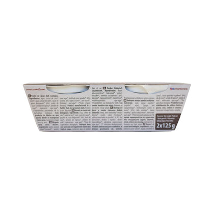 Sobremesa de Cacau Amargo Biológico Ecomil 2 unidades de 125 g