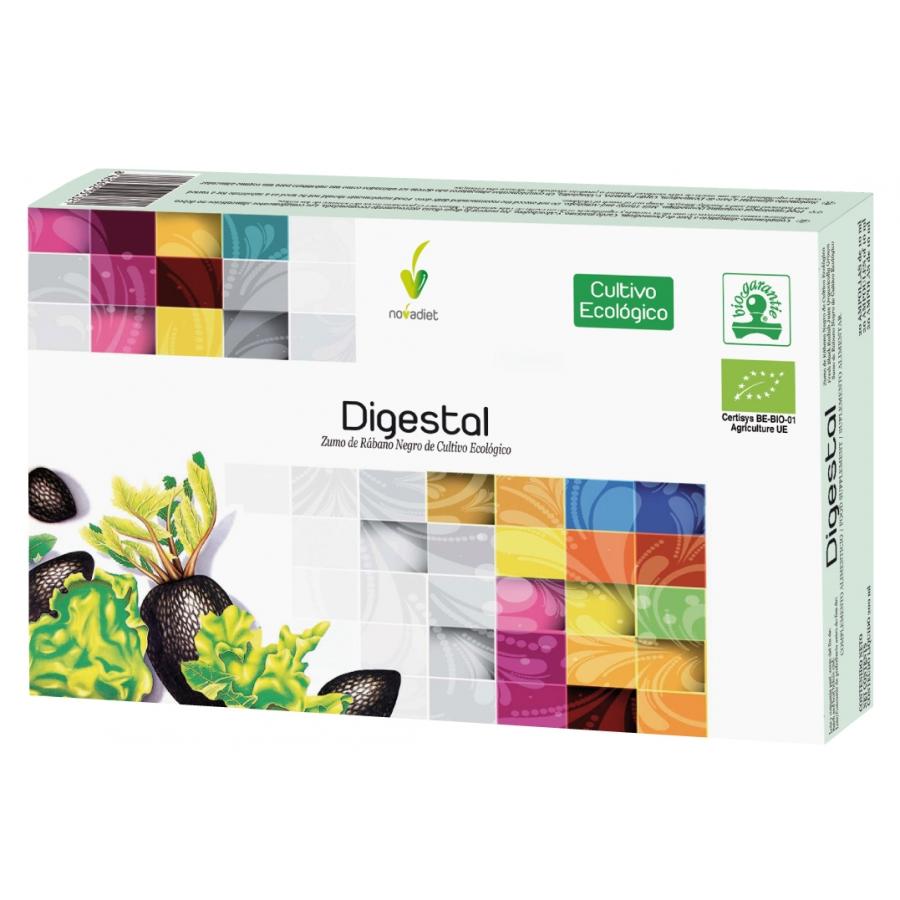 Digestal Black Radish Novadiet, 20 ampolas