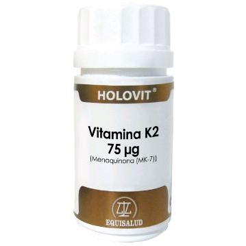Holovit Vitamina K2 75 µg 50 Cápsulas Equisalud