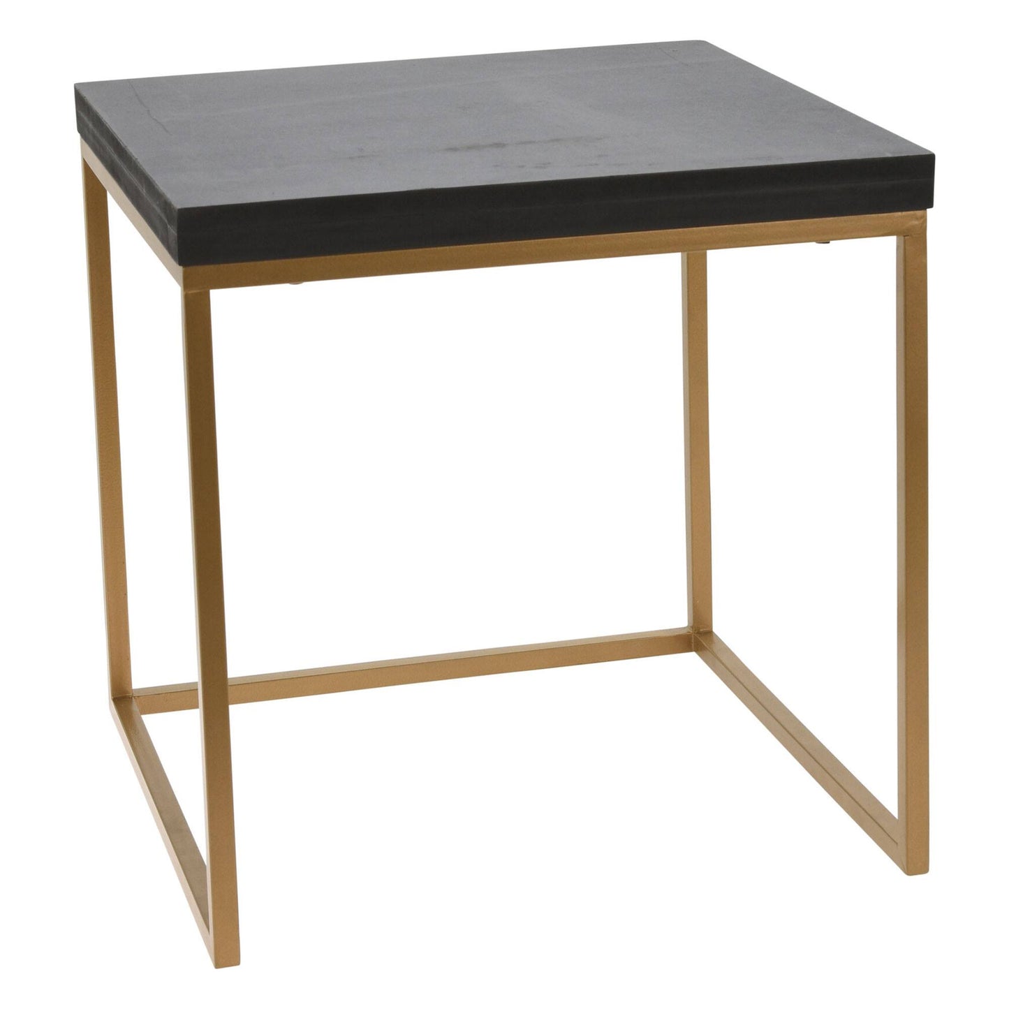 Well Home Juego De 3 Bancos En Madera Y Metal Color Negro_4