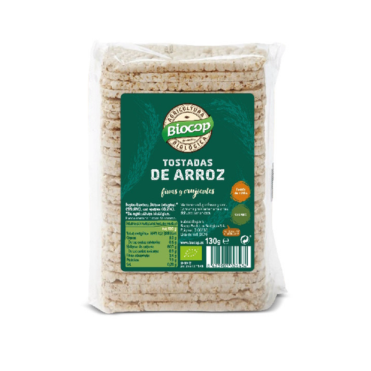 Tosta de Arroz Biocop, 130 g
