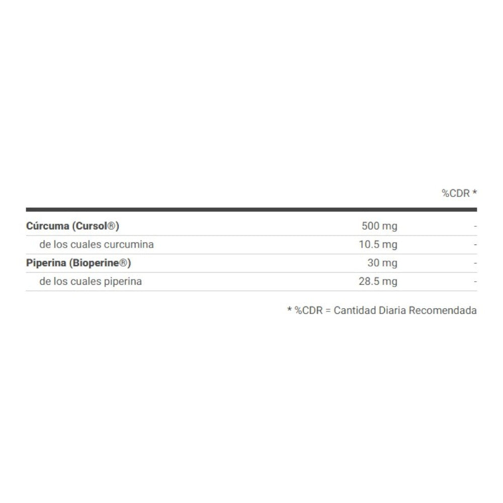 Curcumin Turmeric Extract (extracto De Cúrcuma) 60 Caps_1