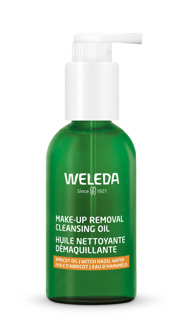 Óleo de Limpeza Desmaquilhante, Weleda, 150 ml.