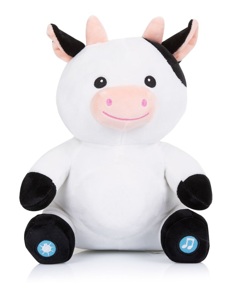 Peluche Musical Y Lámpara De Noche Para Bebés Recién Nacidos Cow_0