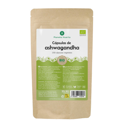 Ashwagandha BIO Planet Garden 150 cápsulas