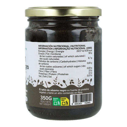 Sésamo Preto ECO Tahine Planet Garden 350 g