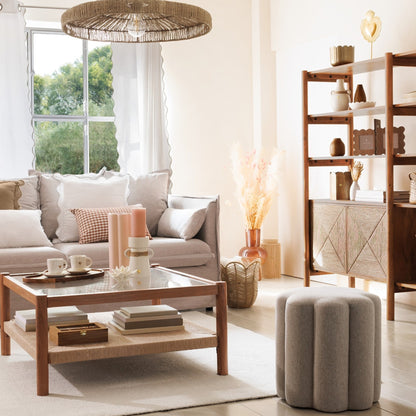 Puf The Floral Collection Beige_3