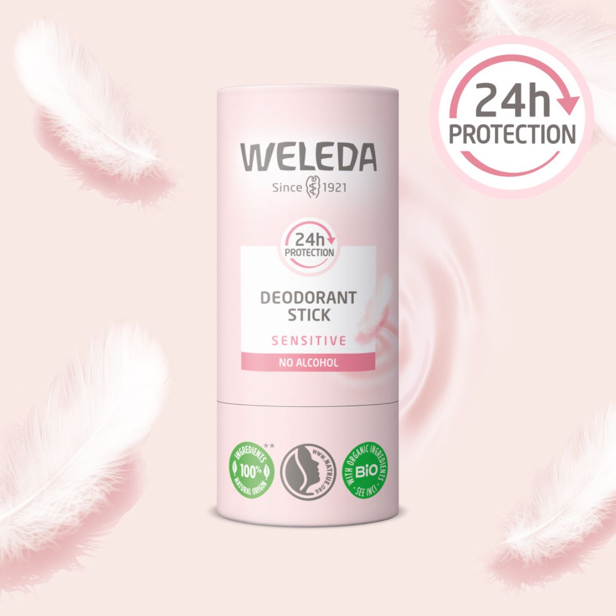 Desodorizante em stick WELEDA para pele sensível 50 g