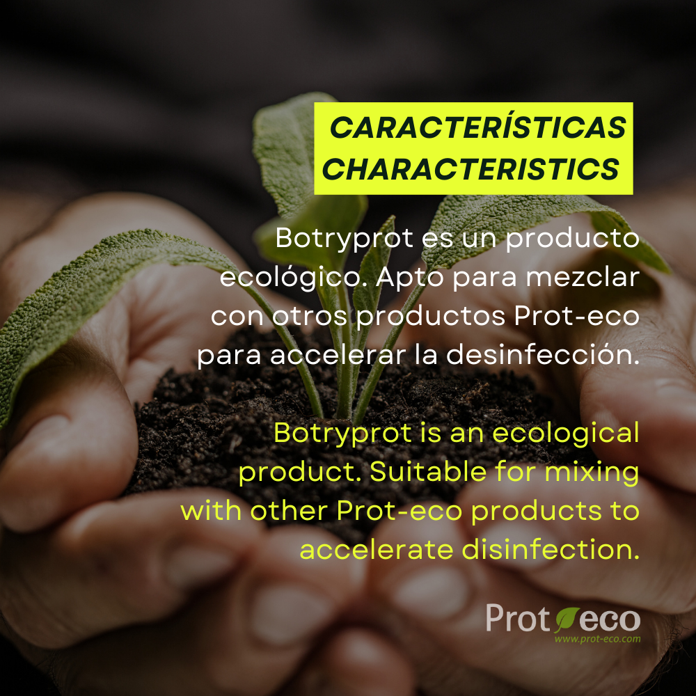 Tratamiento ecológico contra botrytis en plantas Botryprot Prot-Eco (100 ml)+pipeta dosificadora 5ml gratis_2