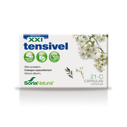 21-C Tensivel libertação prolongada Soria Natural, 30 cápsulas
