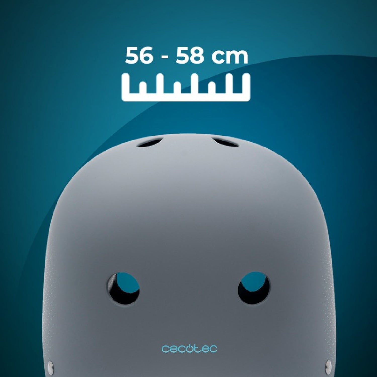 Casco Urbano Para Bicicletas Y Patinetes Eléctricos Talla S-m Brainguard Urban Grey S-m (56-58 Cm). Color Gris, Homologado Para Cumplir Con La Máxim_1