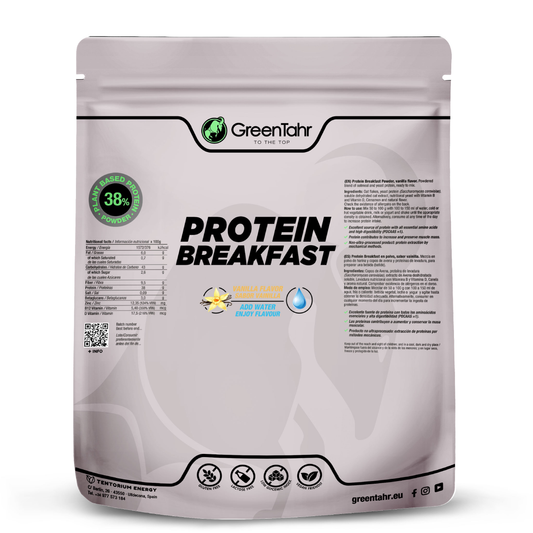 Proteína Café da Manhã sabor baunilha Green Tahr 1k