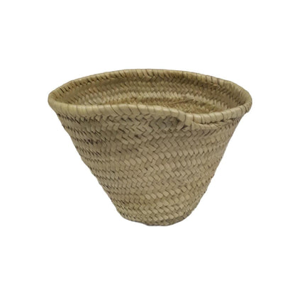 Cesta redonda de palmeira Wicker&amp;Co 33 x 20 cm