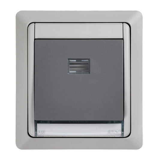 Pulsador Gris Ip55 Monobloc Empotrar_0