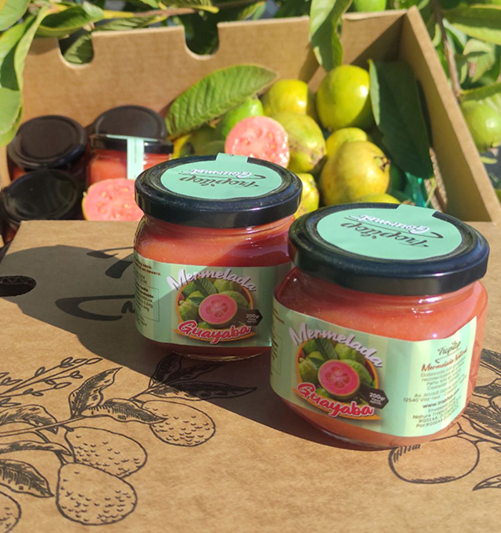 Mermelada De Guayaba Artesanal 4 Botes Tropitop_1