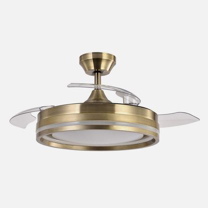 Ventilador Dc Cerrato Cuero 72w 3aspas Desplegables 107d 7200lm 6vel 3000k,4500k,6000k, Remoto+temporizador+memoria_2