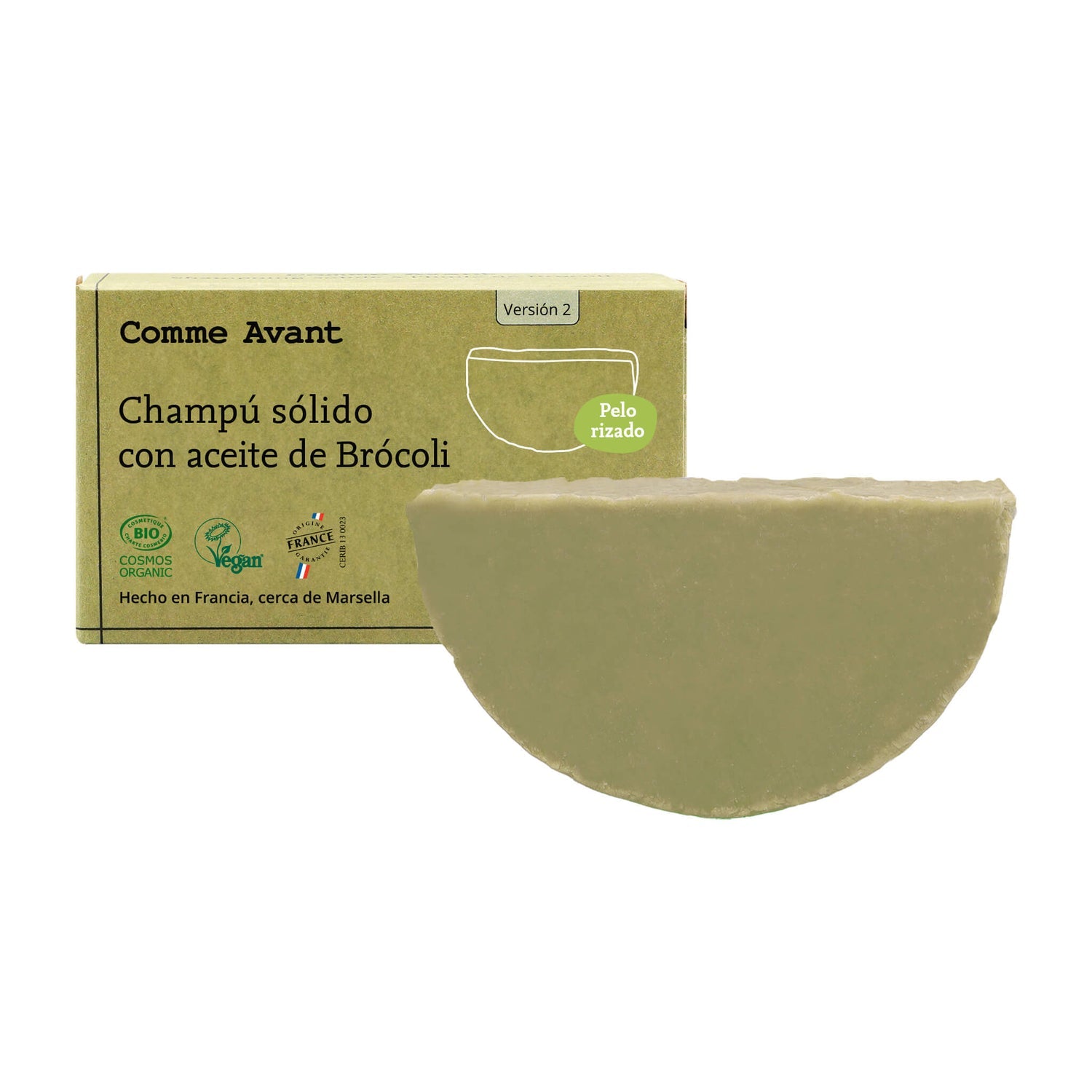 Champú Sólido O Rizado Con Aceite De Brócoli (cabello Teñido Y Rizado)_0