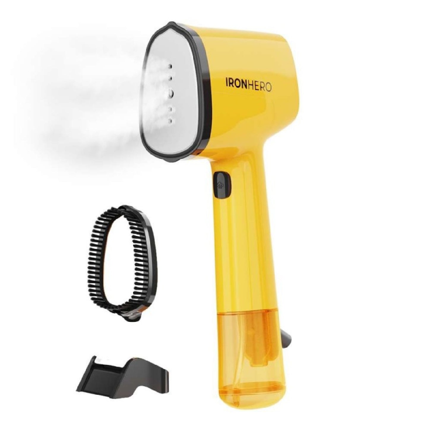 Cecotec Plancha Vertical Suela Cerámica Ironhero V-1500 Essential Yellow, Potencia 1500w, Vapor Continuo 25g/min_0