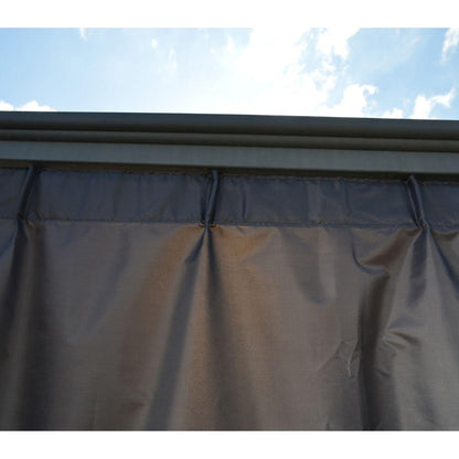 Conjunto de cortinas para o gazebo Palermo 4300