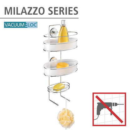 Cesto de parede para casa de banho Wenko VacuumLoc