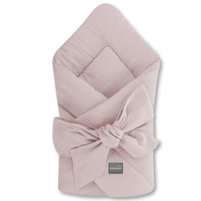 Saco Capazo Bebé Muselina Premium Rose_0
