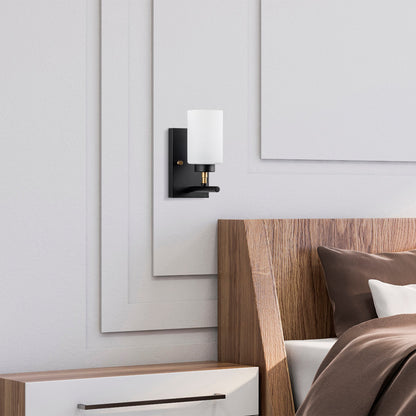 Aplique De Pared, Metal , Negro, 12x17x25, Casquillo E27 Max 40 W_5