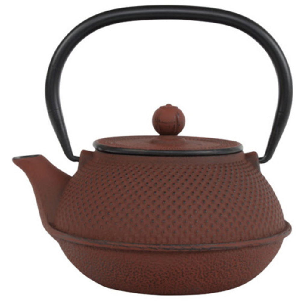 Tetera De Hierro Arare - 600ml, Tetera Roja_0