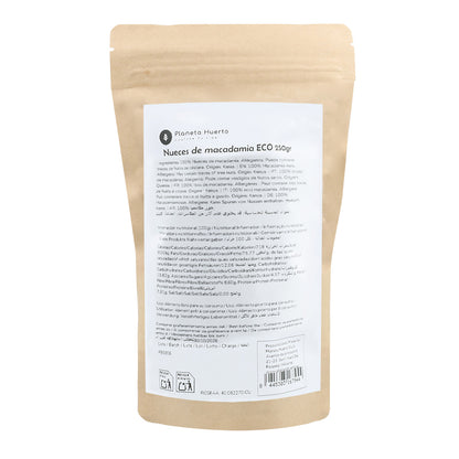 Nueces de macadamia ECO Planeta Huerto 250 g