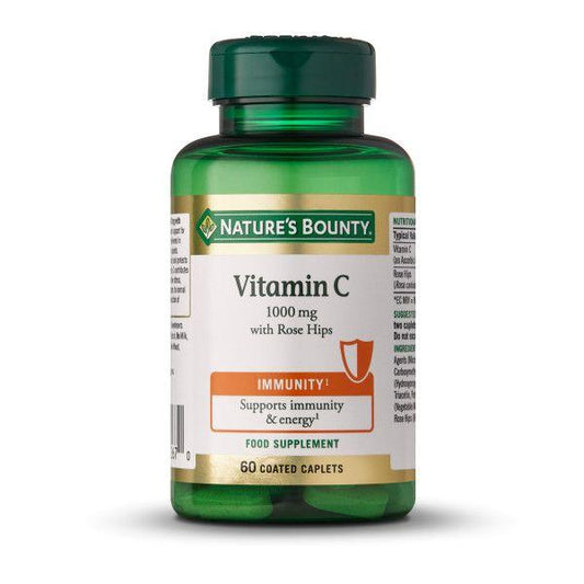 Vitamina C com Rosa Mosqueta 60comp Nature's Bounty