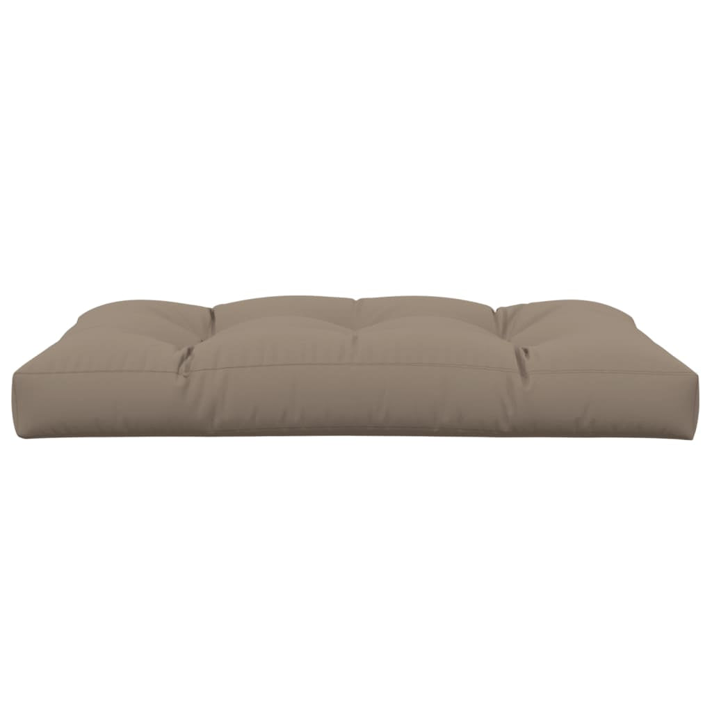 Vidaxl Cojín De Asiento De Jardín De Tela Gris Taupe 120x80x12 Cm_4