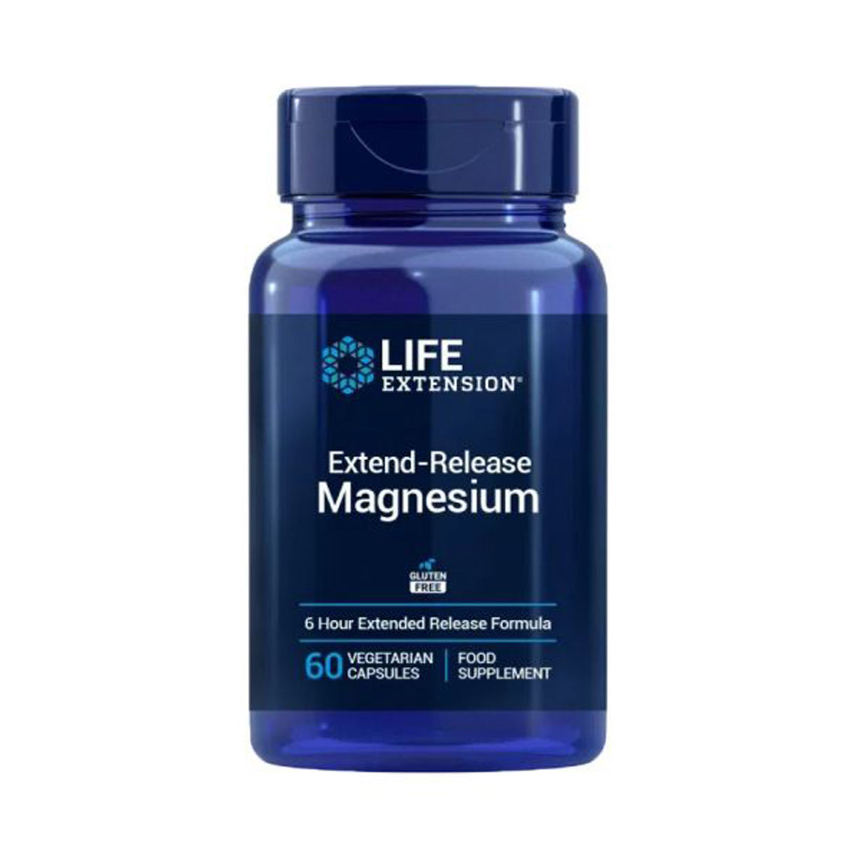 Magnésio de Libertação Prolongada, Life Extension 60 cápsulas