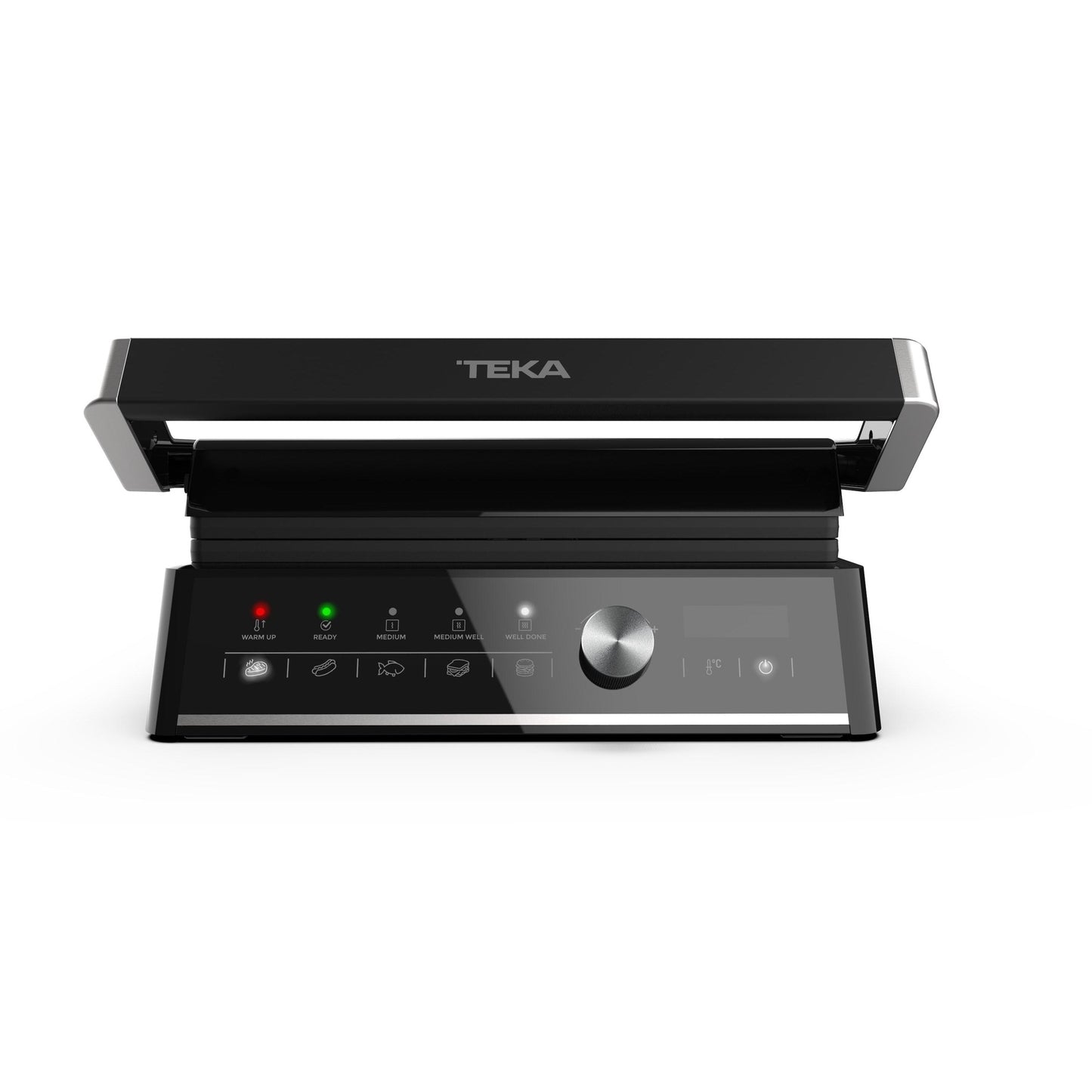 Grelha elétrica de mesa multifuncional Teka T-GRILL BK SS
